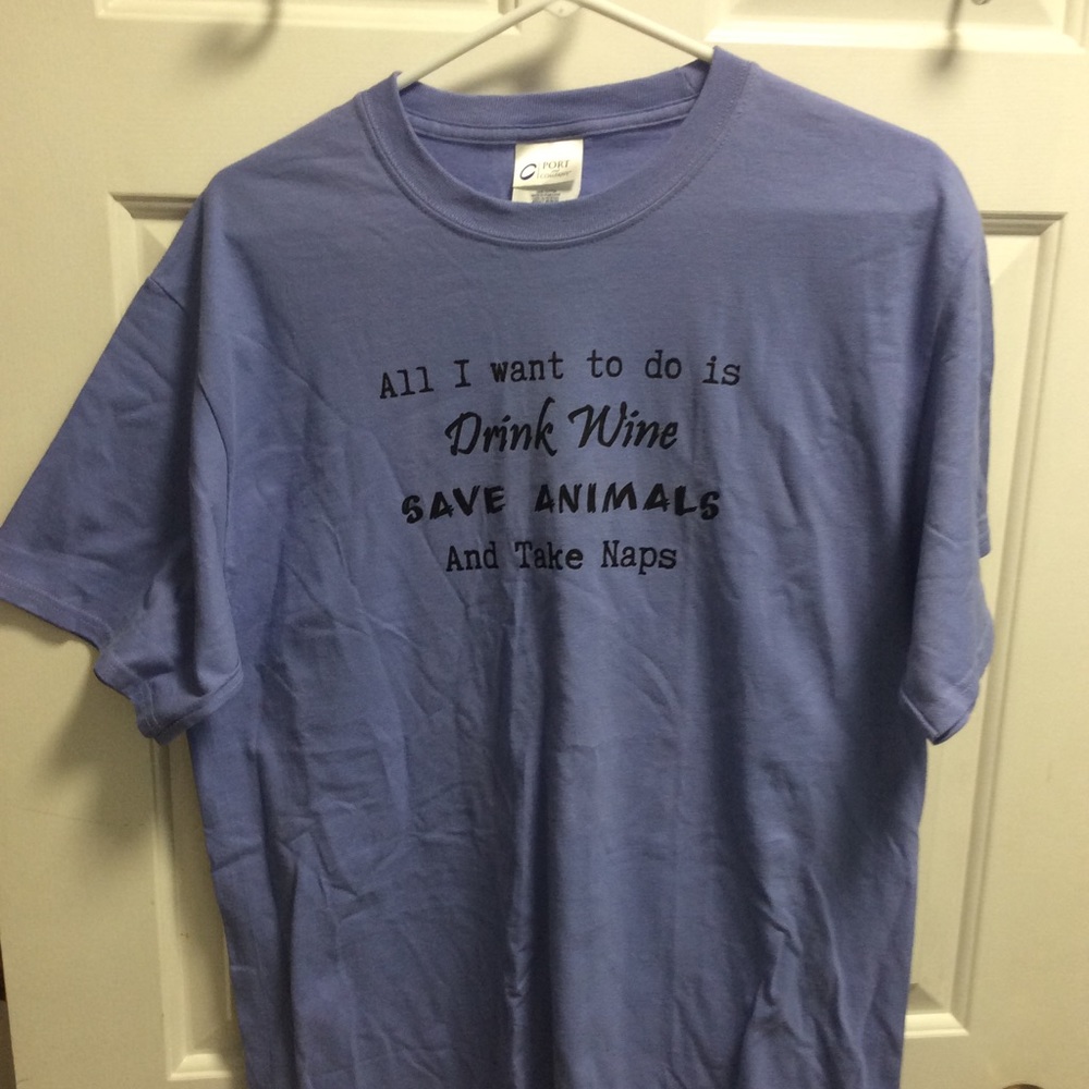 Drink Wine Tee Shirt